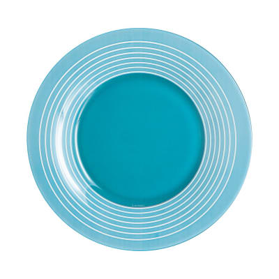 Assiette à dessert bleue 19.5 cm