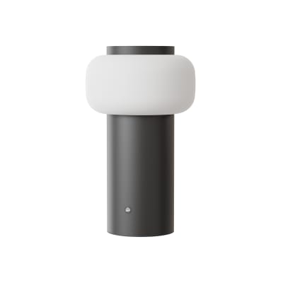 Lampe portable LED extérieur jardin réglable noir 22,5 cm