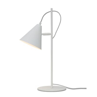 Lampe de table métal blanc 18x29x50.5cm