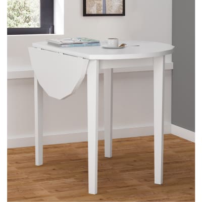Table à manger en effet pin blanc 4 personnes 92x54