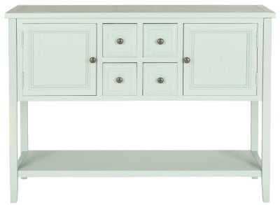 Meubles de rangement en pin/mdf, vert