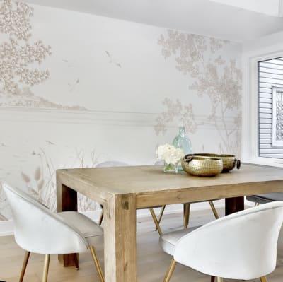 Papier peint  côtes sauvages, beige 375 x 250cm