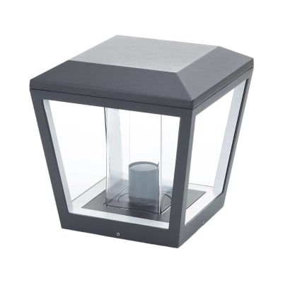 Luminaire extérieur en aluminium noir