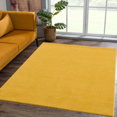 Tapis salle à manger 200x290 jaune