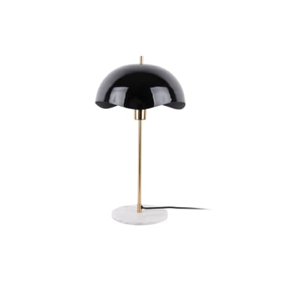 Lampe de table fer noir 30x30x56cm