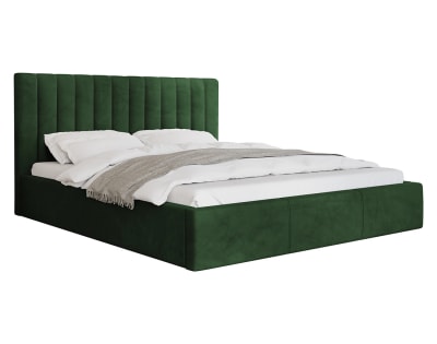 Lit coffre   140x200   sommier inclus  vert