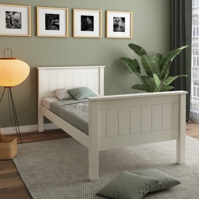 Lit enfant en pin blanc 90x190
