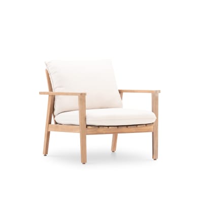 Pack 2 fauteuils jardin en bois- Cannes