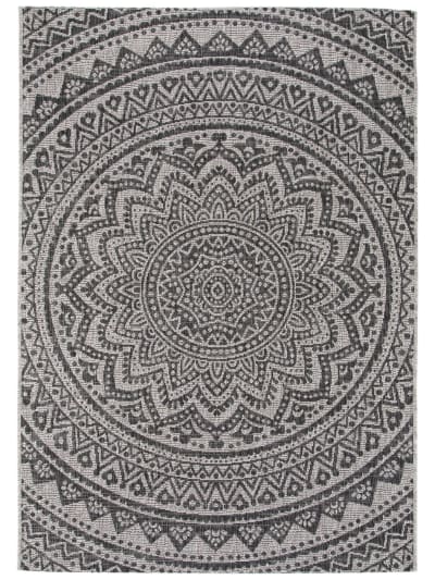 Tapis d'extérieur & intérieur beige/marron 240x340