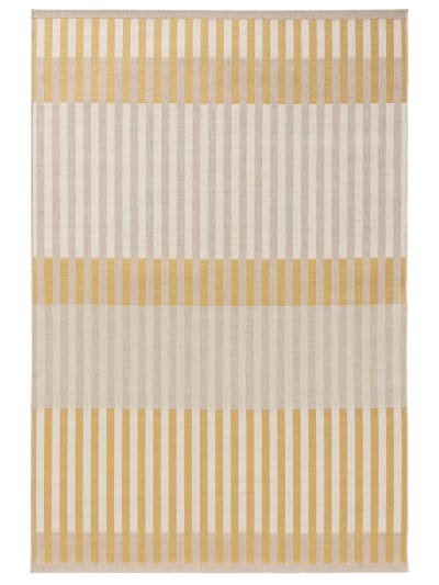 Tapis d'extérieur & intérieur beige/jaune 240x340