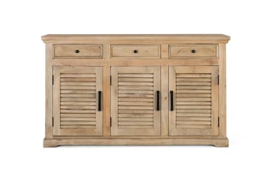 Buffet robuste manguier massif beauté authentique
