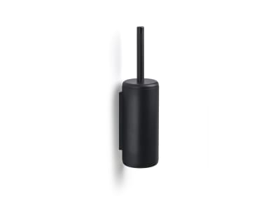 Brosse de toilettes à accroche en aluminium/abs noir