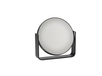 Miroir de table en aluminium revêtu noir