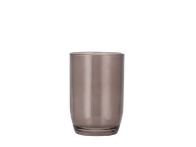 Porte brosse à dents en verre brun