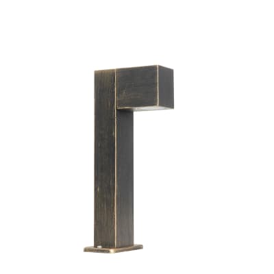 Lampadaire extérieur en aluminium doré/laiton