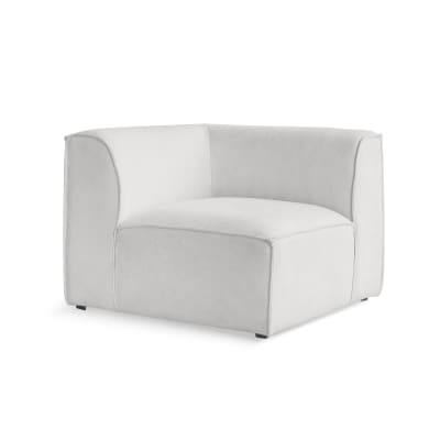Système modulaire: fauteuil d'angle, beige