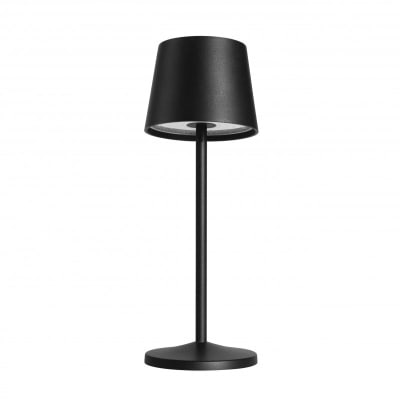Lampe de Table LED Portable Int./Ext. Noire