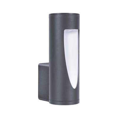 Plafonnier Extérieur Aluminium Gris  9x6x19 CM