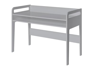 Bureau enfant à casier Gris clair