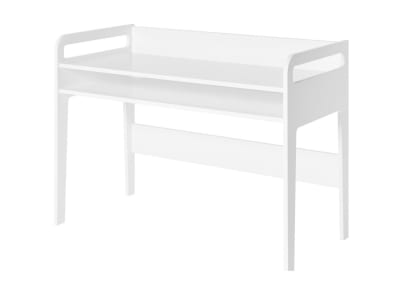 Bureau enfant à casier Blanc