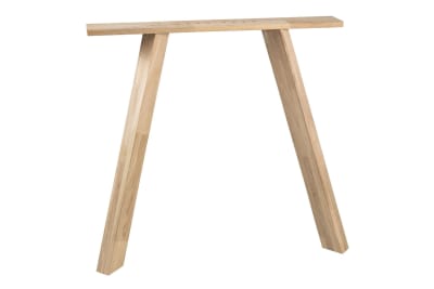 Pietement 72x79x10 en bois de chêne beige