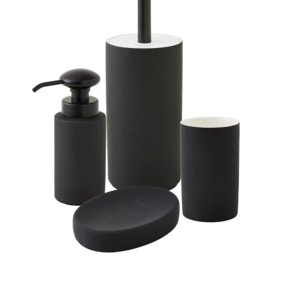 Set salle de bain uni 4 pièces céramique