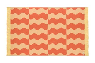Noo.ma nugo serviette de plage 160x100 cm, coton