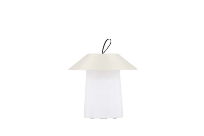 Lampe d'extérieur champignon beige