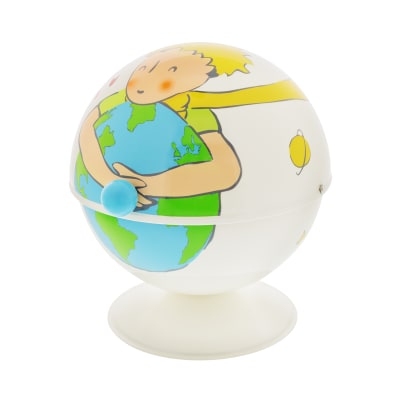 Boule à sucre  le petit prince terre métal 13 x 13 x 14 cm