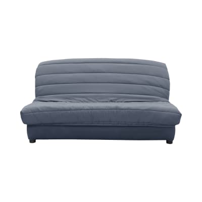 Housse de clic-clac en polyester recyclé bleuet 130 x 190 cm