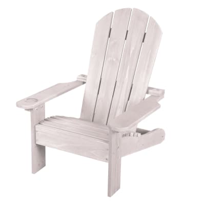 Chaise d'extérieur Deck Chair en bois massif certifié