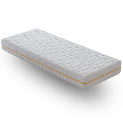 Matelas en mousse 90x200 epaisseur 20 cm, housse amovible