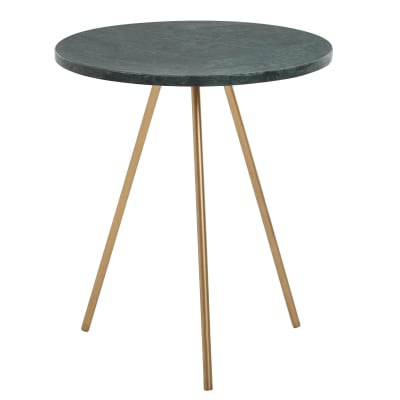 Table d'appoint en marbre, vert
