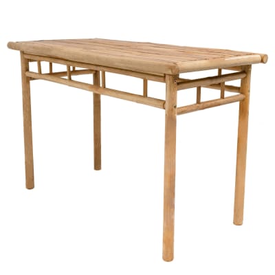 Table à manger 4 personnes en bambou l110