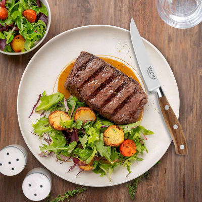 Coffre bois palette 4 couteaux steak
