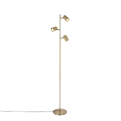 Lampadaire bronze moderne 3 lumières
