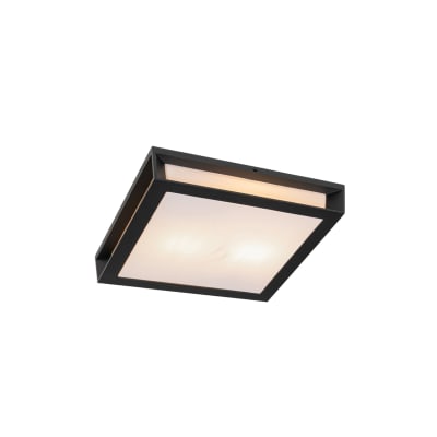 Applique extérieure noire 2 lumières ip44