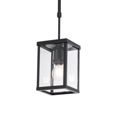 Suspension extérieure industrielle noire ip44