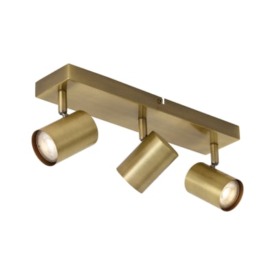 Spot moderne bronze 3 lumières orientable