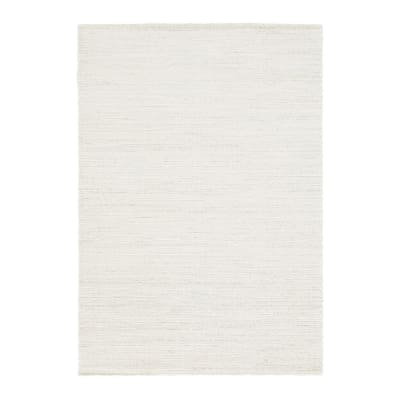 Tapis design ultra doux en fibres recyclées beige 160 x 230 cm