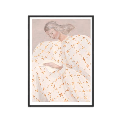 Affiche ''Secret Notes'' Cadre noir - 30x40 cm