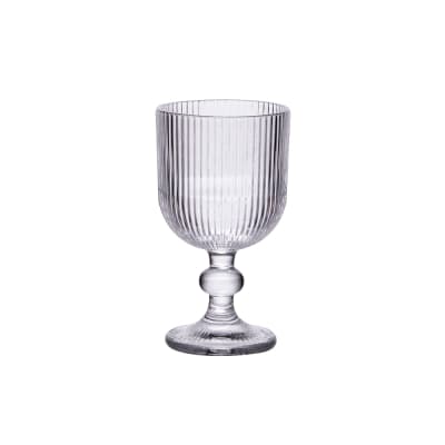 Boite de 6 verres à pied  25 cl transparent / cristal