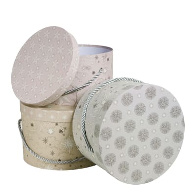 Set de 3 boîtes de rangement