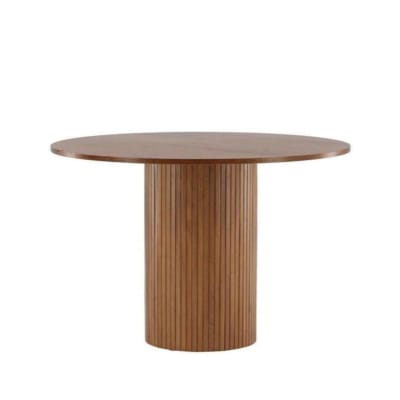 Table à manger 4 places en bois - bois foncé