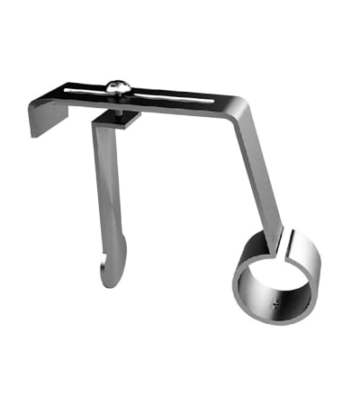 1 support tringle rideau ø20mm sans perçage coffret volet roulant arge