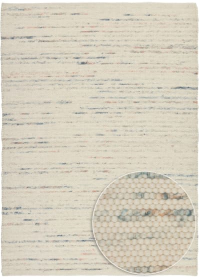 Tapis tissé main en laine vierge - multicolore 190x250 cm