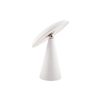 Lampe de table mélamine blanc ø23cm