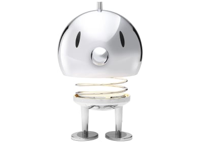 Figurine lampe led nomade xl chrome