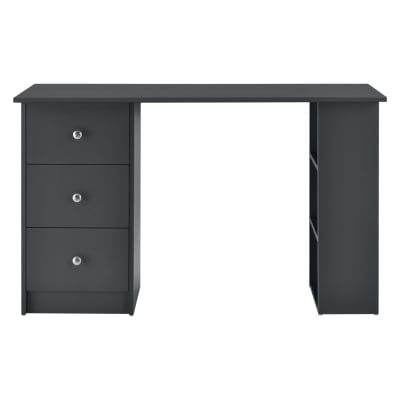 Table de bureau secrétaire 120 x 49 x 72 cm gris