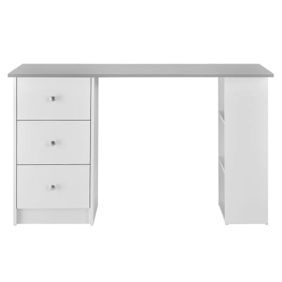 Bureau table de bureau 120 x 49 x 72 cm bois blanche